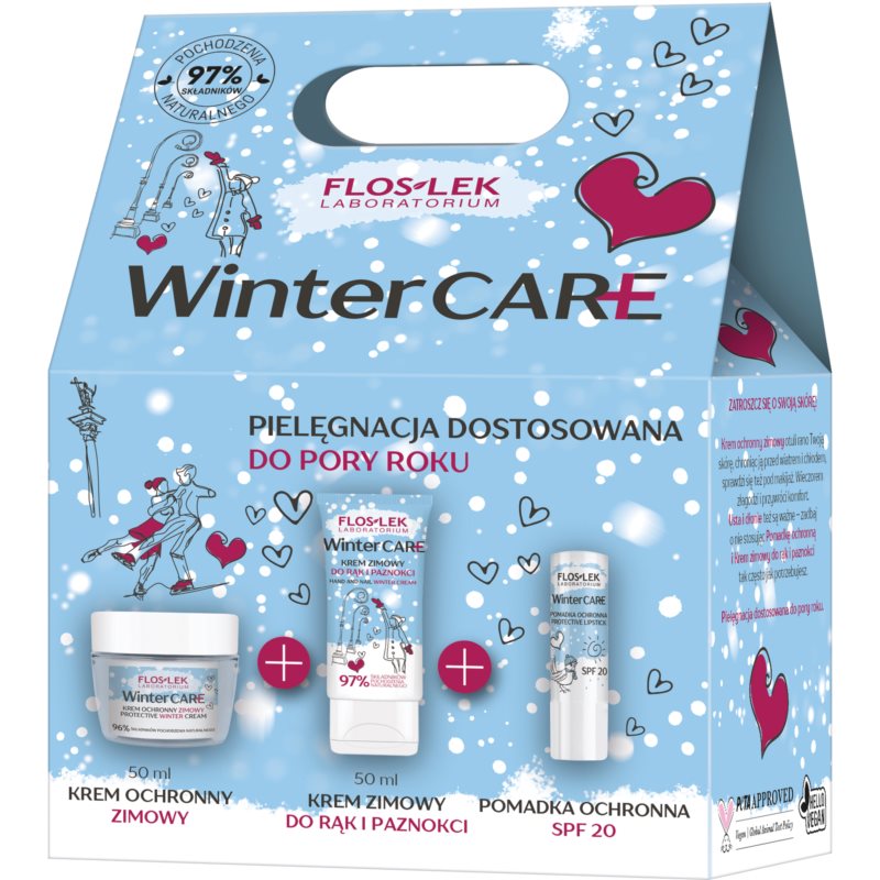 FlosLek Laboratorium Winter Care подарунковий набір (для захисту шкіри)