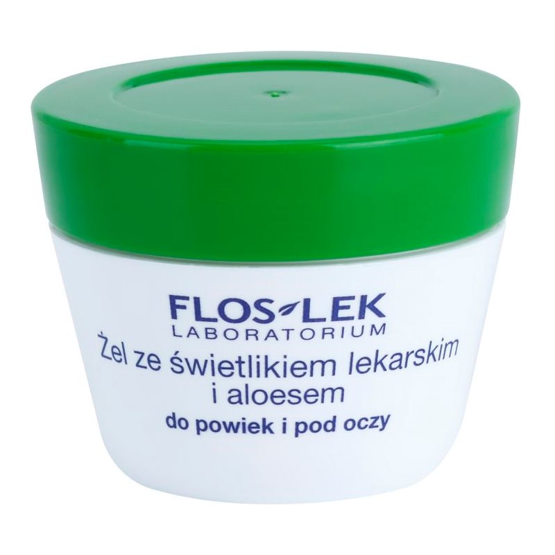 FlosLek Laboratorium Eye Care paakių gelis su akišveitėmis ir alavijais 10 g