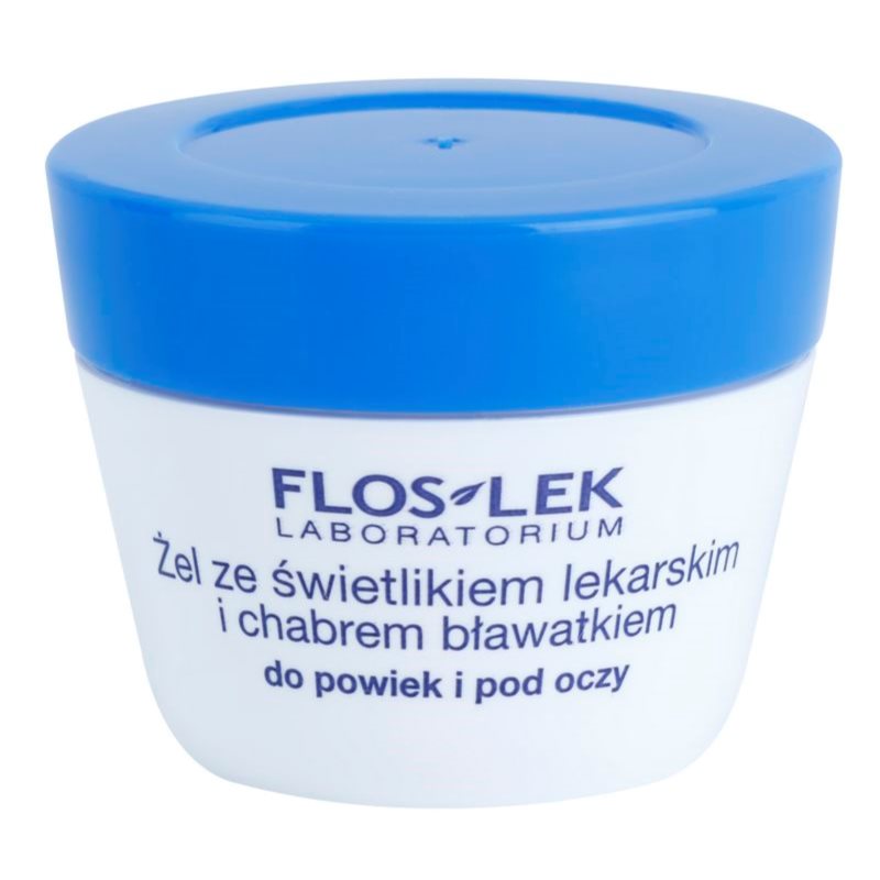 FlosLek Laboratorium Eye Care paakių gelis su akišveitėmis ir rugiagėlėmis 10 g