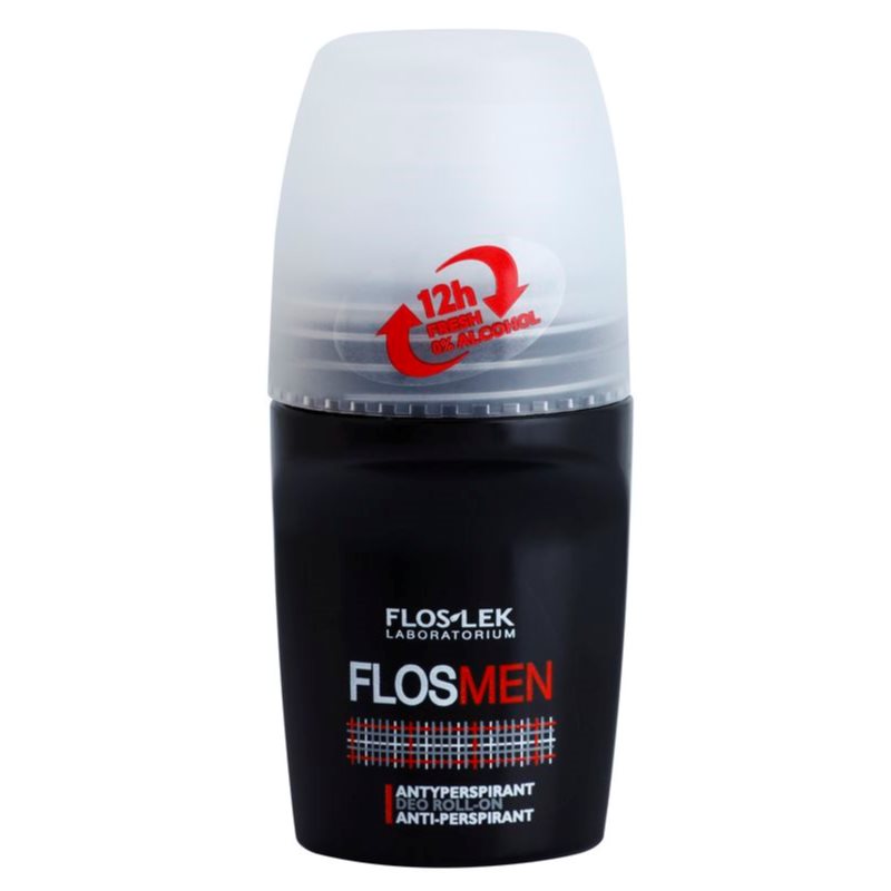 FlosLek Laboratorium FlosMen antiperspirant roll-on bez alkoholu 50 ml