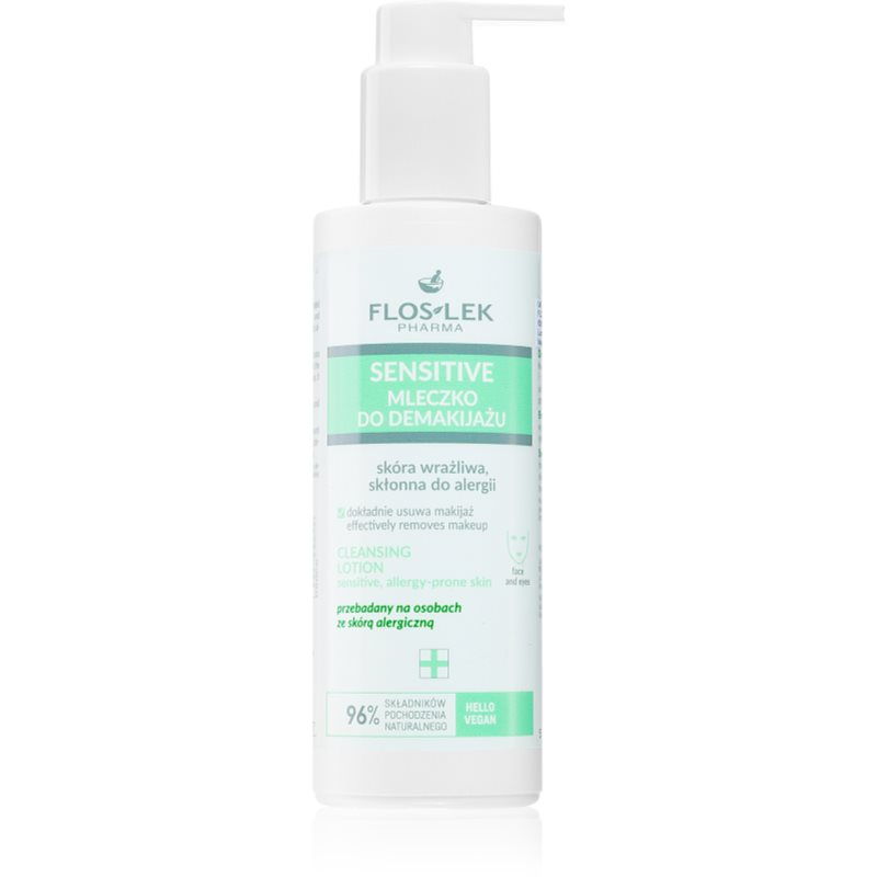 FlosLek Pharma Sensitive ніжне очищаюче молочко для чутливої шкіри 175 мл