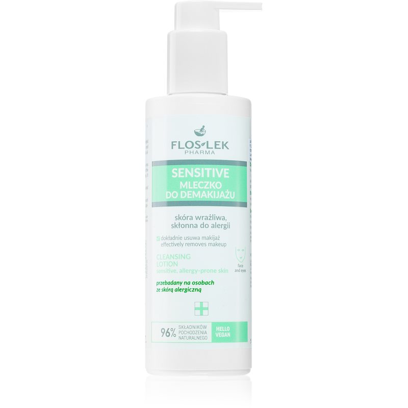 FlosLek Pharma Sensitive ніжне очищаюче молочко для чутливої шкіри 175 мл