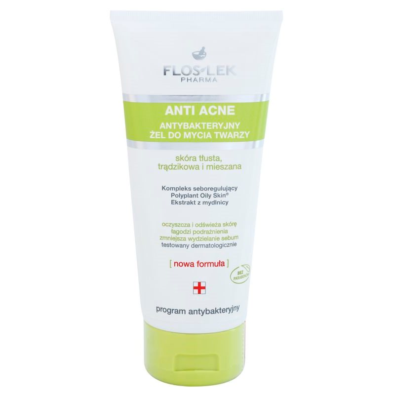 

FlosLek Pharma Anti Acne очищуючий гель для жирної шкіри зі схильністю до акне
