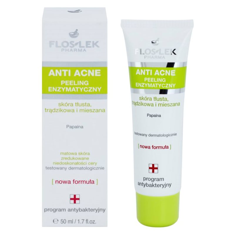 FlosLek Pharma Anti Acne Enzymatic Peeling 50 Ml