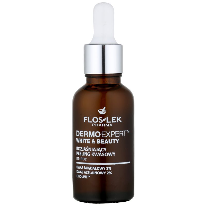 

FlosLek Pharma DermoExpert Acid Peel освітлюючий нічний догляд проти пігментних плям