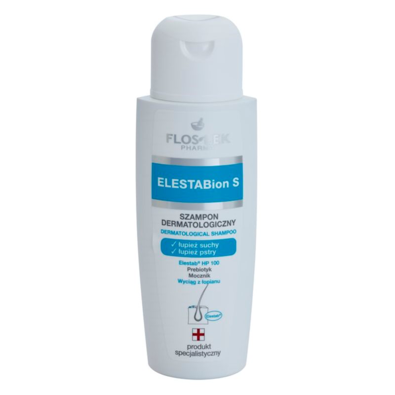 FlosLek Pharma ElestaBion S dermatologinis šampūnas sausoms pleiskanoms naikinti 150 ml