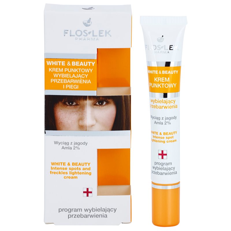 FlosLek Pharma White & Beauty концентрат для проблемної шкіри проти пігментних плям 20 мл