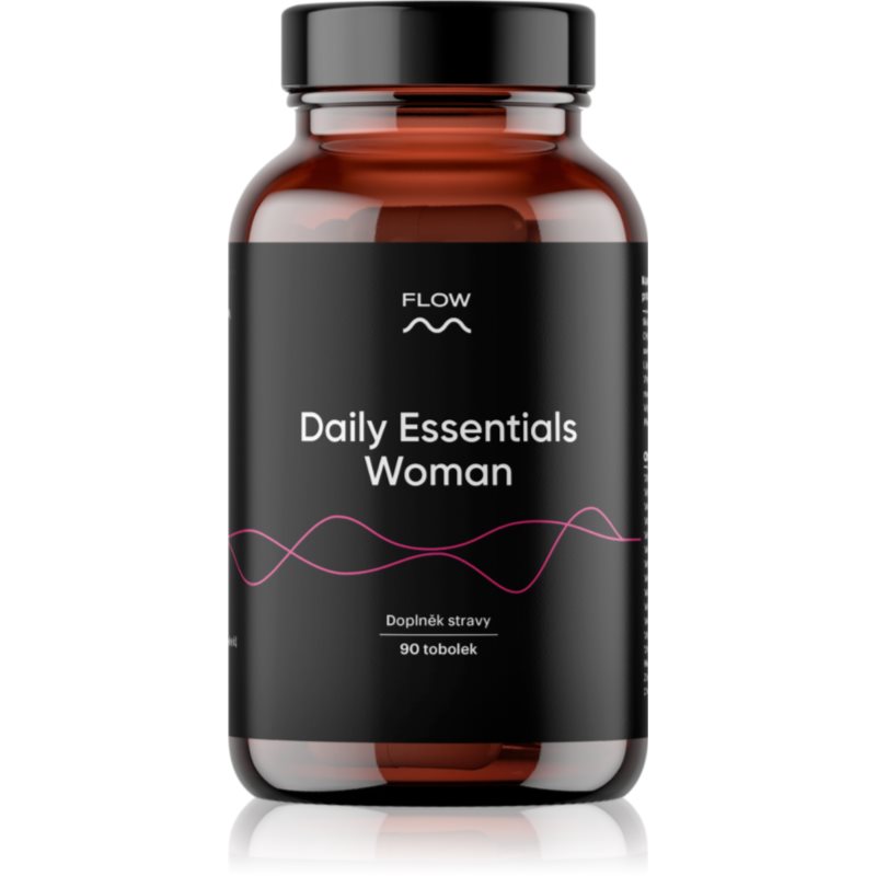 Flow Daily essentials Woman bylinné kapsle pro podporu imunitního systému 90 cps