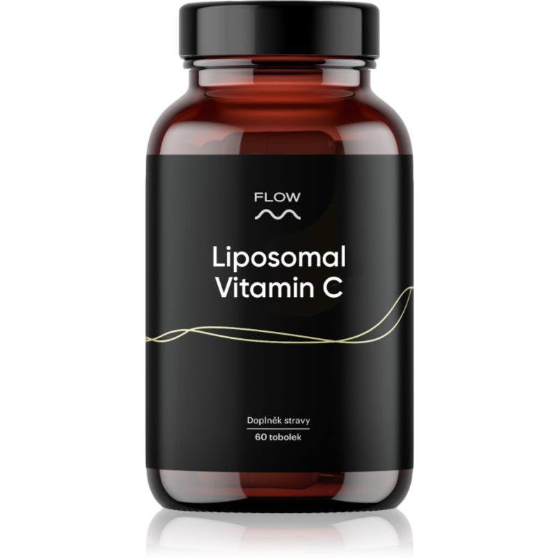 Flow Liposomal Vitamin C kapsle pro normální funkci imunitního systému a ochranu buněk před oxidativním stresem 60 cps