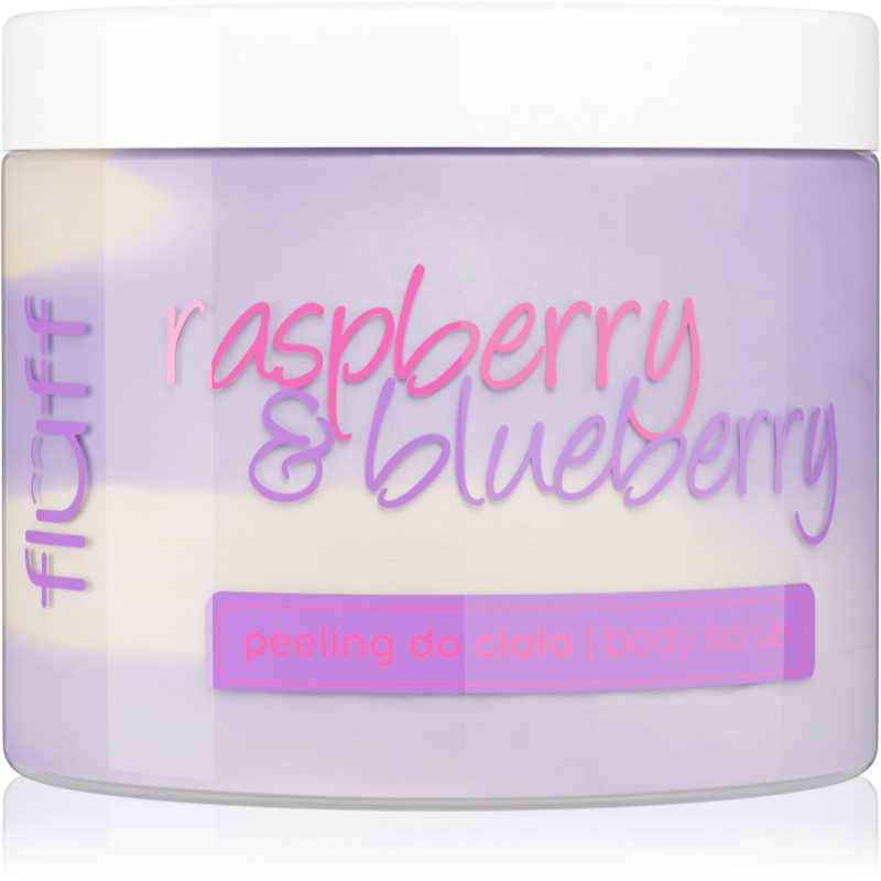 Fluff Blueberry & Raspberry пілінг для тіла 160 мл