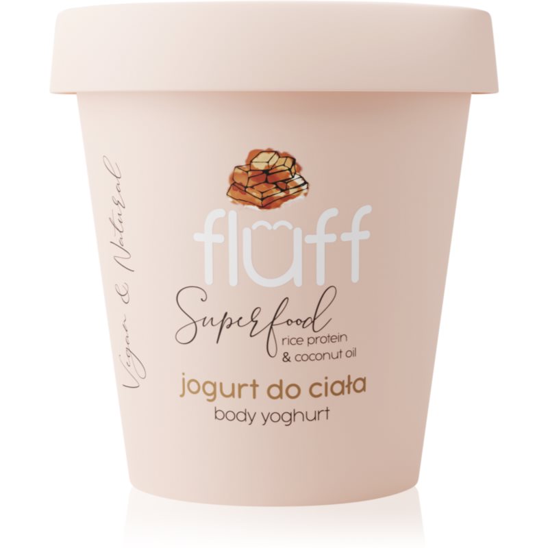 Fluff Superfood Chocolate йогурт для тіла Rice Protein & Coconut Oil 180 мл