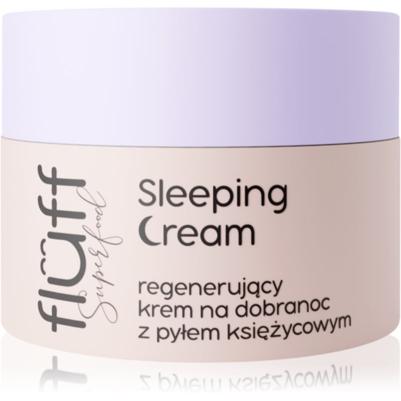 Fluff Superfood Sleeping Cream нічний відновлюючий крем Moonmilk 50 мл