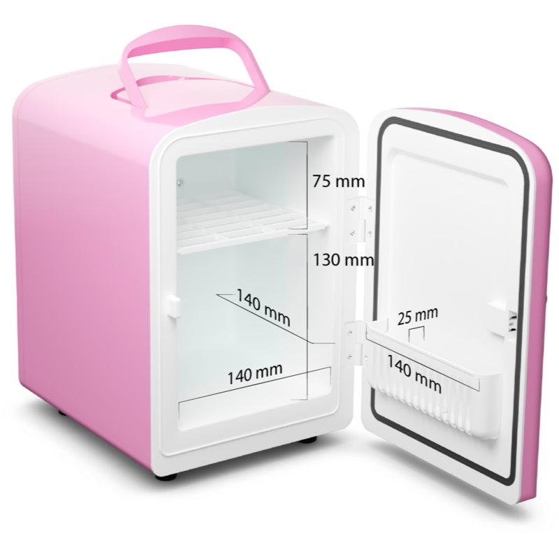 Fluff Cosmetics Fridger Pink мініхолодильник для косметики 185x250x280 Mm 1 кс