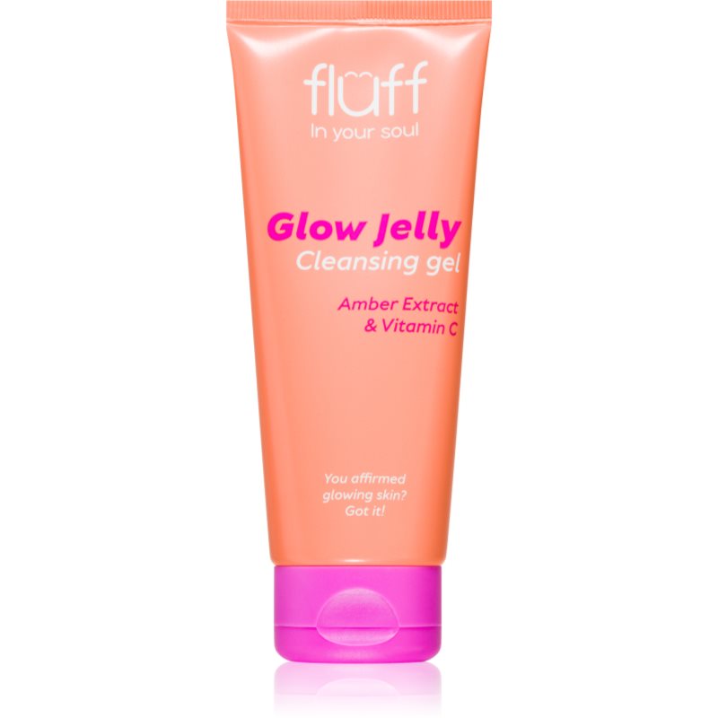 Fluff Glow Jelly tisztító gél az arcbőrre C vitamin 100 ml akciós termékkép 1