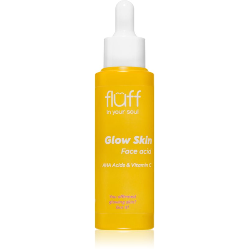 Fluff Glow Skin Mjukgörande ansiktspeeling med vitamin C 40 ml female