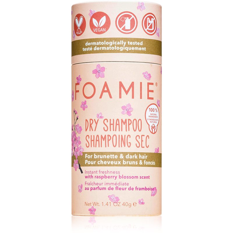 Foamie Berry Brunette Dry Shampoo Trockenshampoo-Pulver für dunkles Haar 40 g