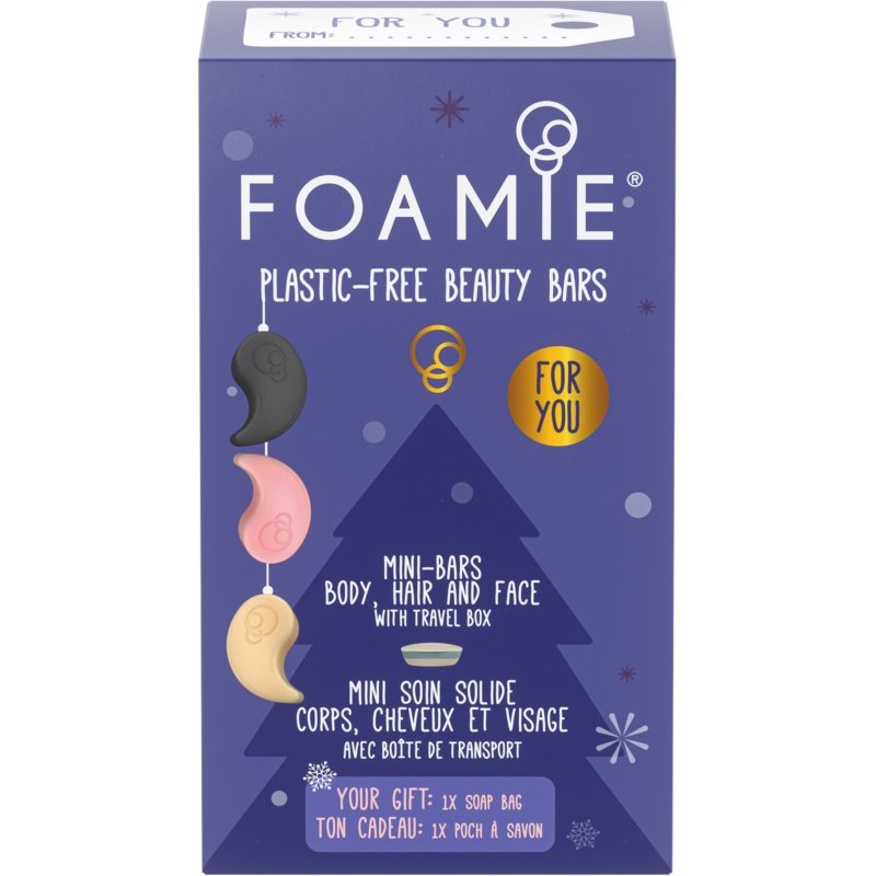 Foamie Trialsize Set подарунковий набір (для обличчя, тіла та волосся)