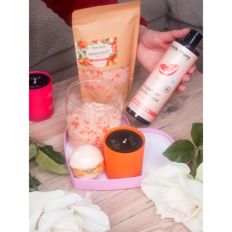 Folk & Flora Calendula Badebombe mit Ringelblume 130 g (Bild 6)