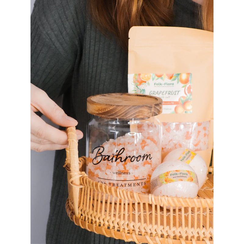 Folk & Flora Calendula Badebombe mit Ringelblume 130 g (Bild 8)