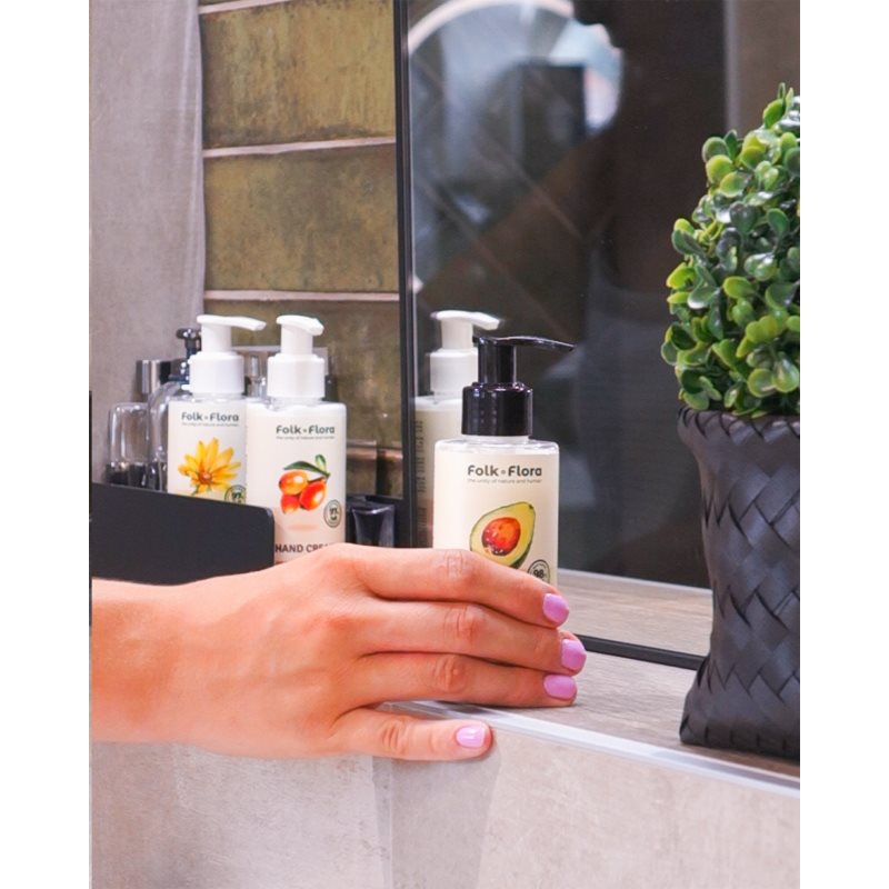 Folk & Flora Arnica Flower feuchtigkeitsspendende Creme für die Hände 150 ml (Bild 5)