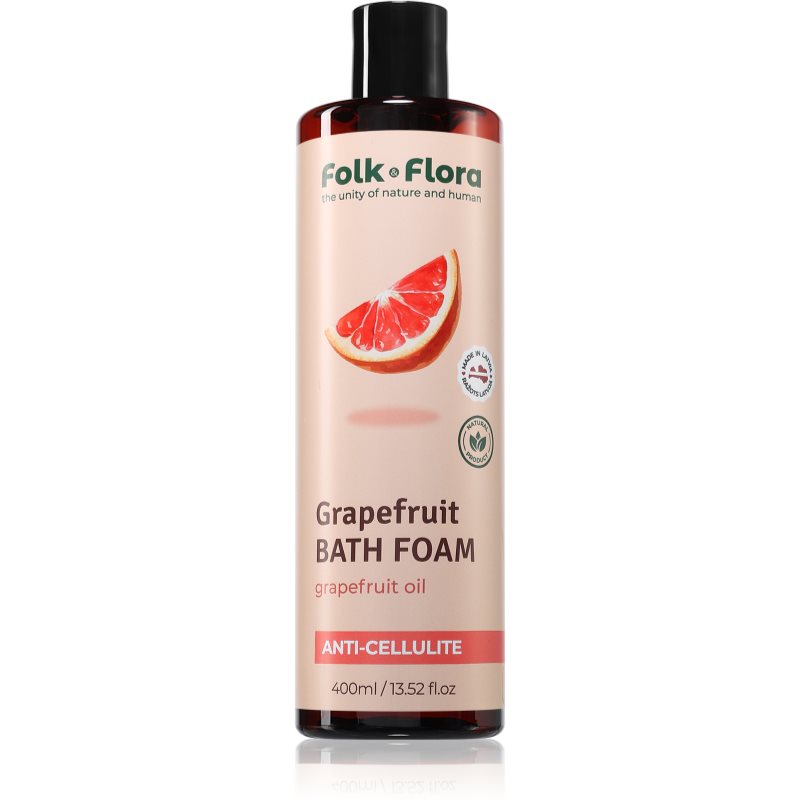 Folk & Flora Folk & Flora Grapefruit αφρόλουτρο μπάνιου 400 ml