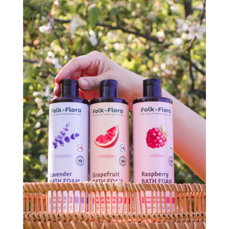 Folk & Flora Lavender relaxační sprchový gel 400 ml (obrázek 8)