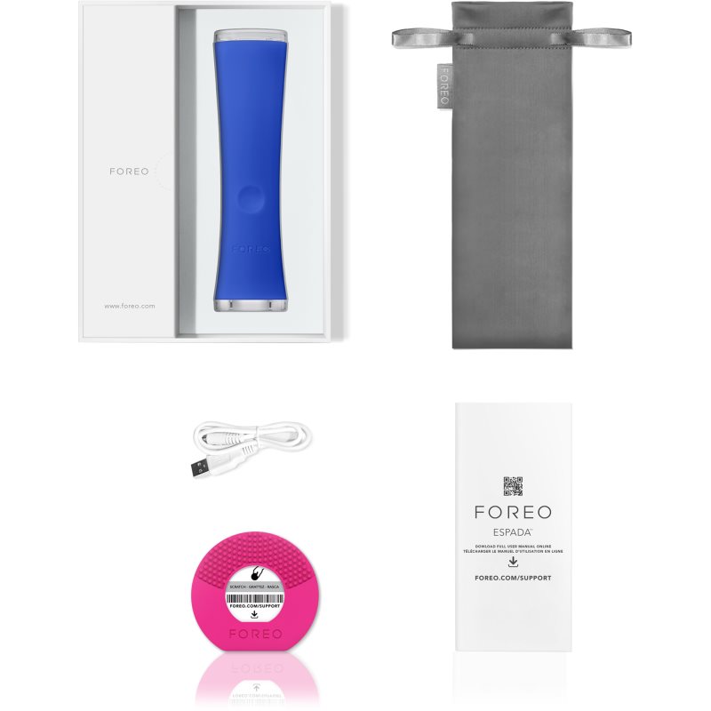 FOREO ESPADA™ Espada Blue Light Pen For Clearing Acne Cobalt Blue 1 Pc