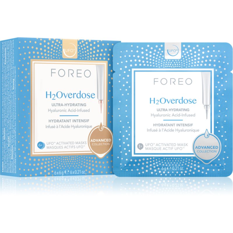 

FOREO UFO™ H2Overdose інтенсивно зволожуюча та поживна маска