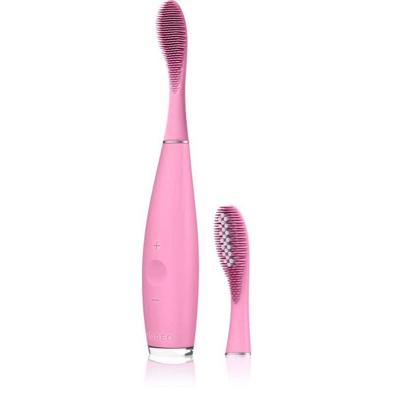 FOREO Issa™ 2 Sensitive silikoninis garsinis dantų šepetėlis jautrioms dantenoms Pearl Pink