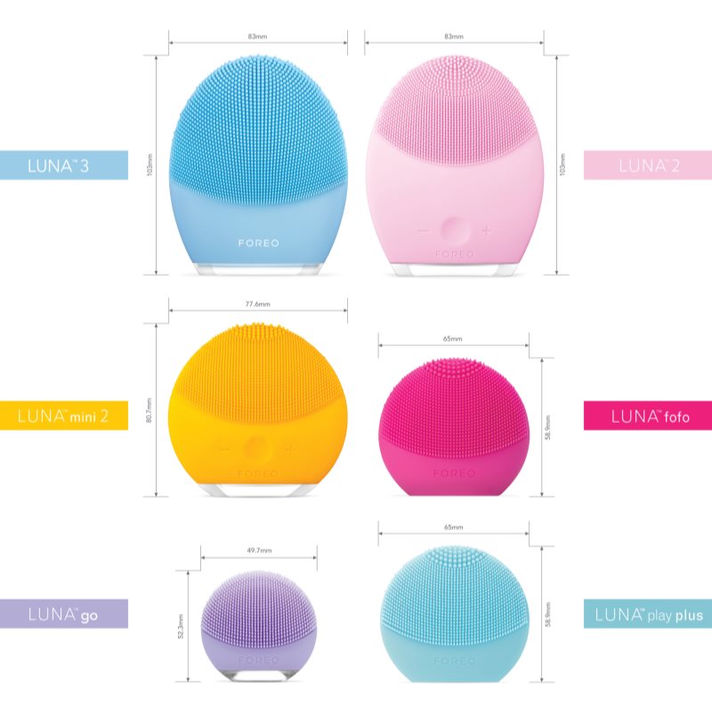 

FOREO Luna™ Go очищуючий електричний пристрій дорожній варіант нормальна шкіра
