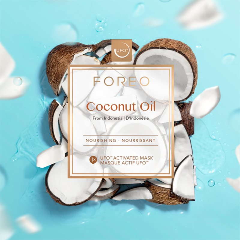 FOREO UFO™ Coconut Oil глибоко поживна маска 6x6 гр