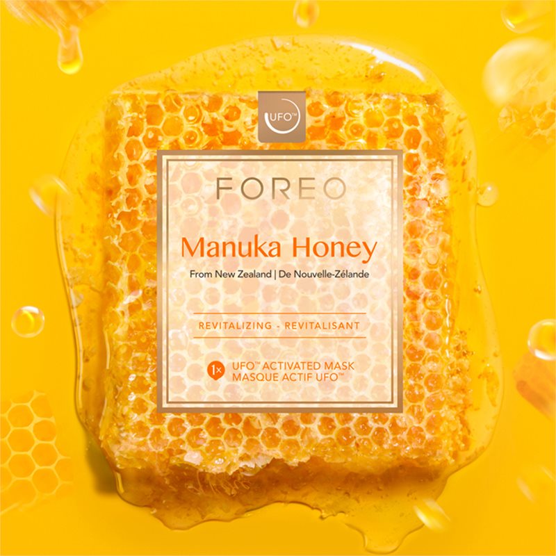 FOREO UFO™ Manuka Honey поживна маска 6 X 6 гр