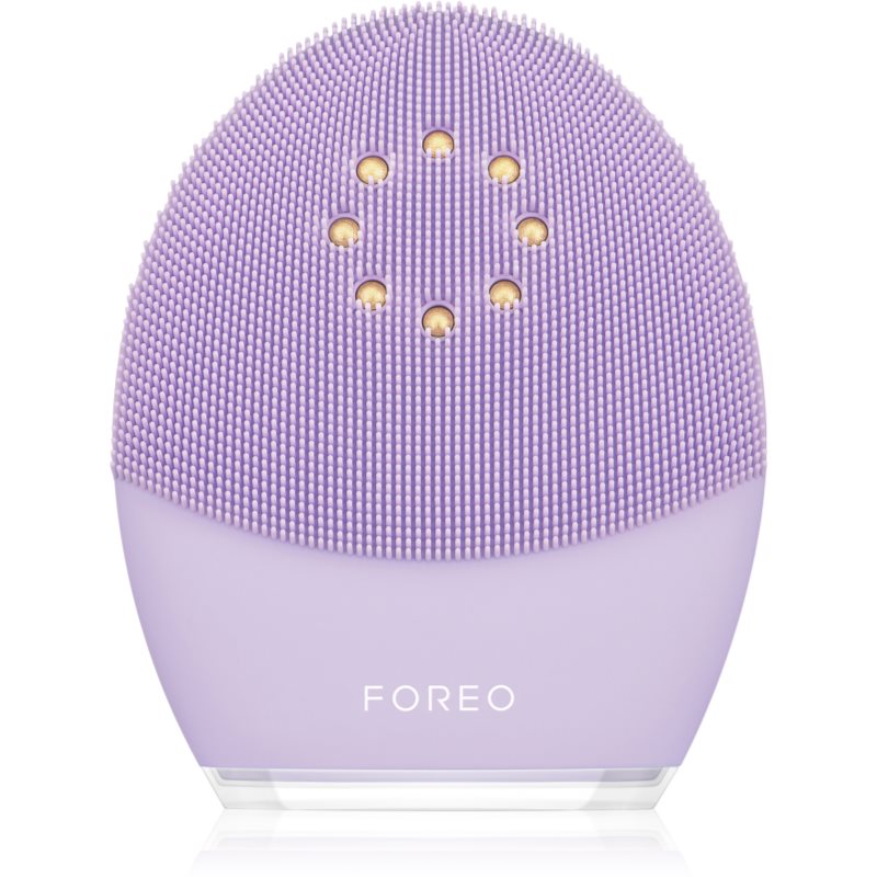 FOREO Lunatm 3 Plus sonic cleansing device with thermal function and firming massage sensitive skin
