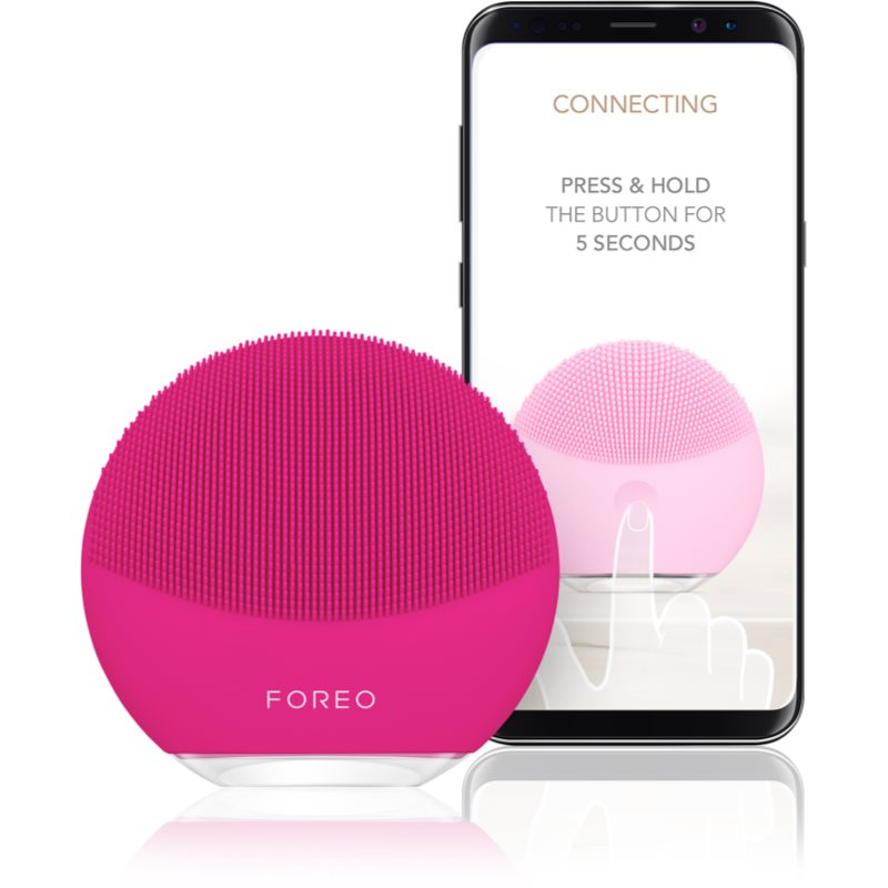 FOREO LUNA™ Mini 3 Sonic Skin Cleansing Brush Fuchsia