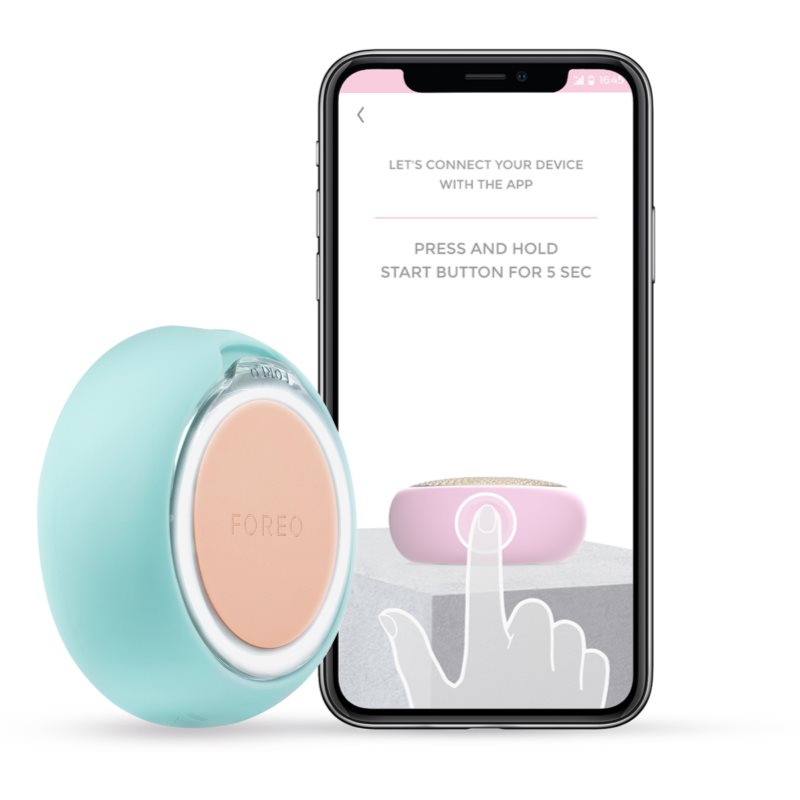 FOREO UFO™ Mini 2 Sonic Device To Accelerate The Effects Of Facial Masks Travel Pack Mint 1 Pc