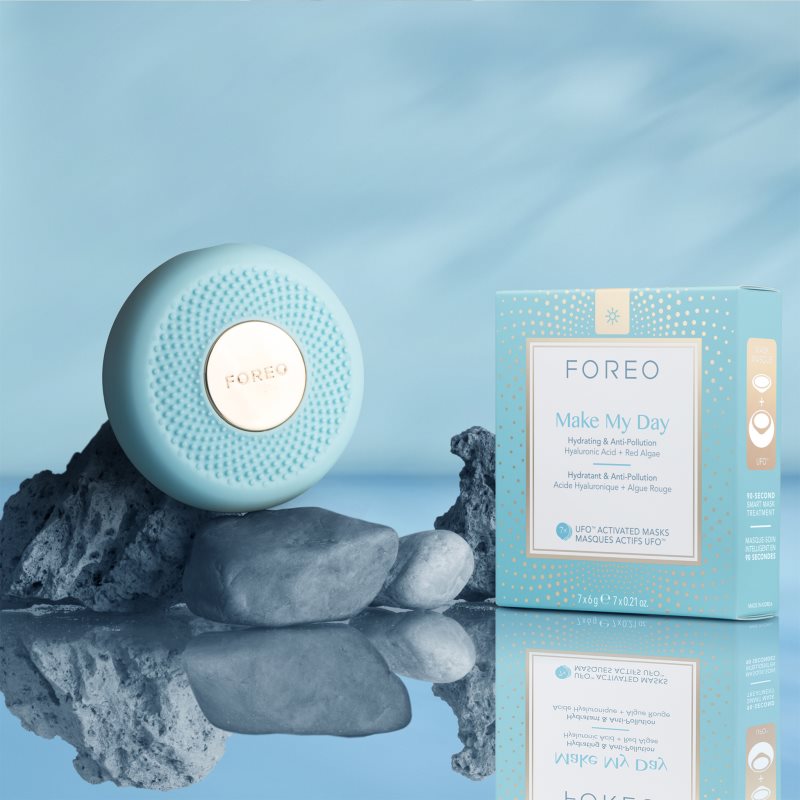 FOREO UFO™ Mini 2 Sonic Device To Accelerate The Effects Of Facial Masks Travel Package Mint