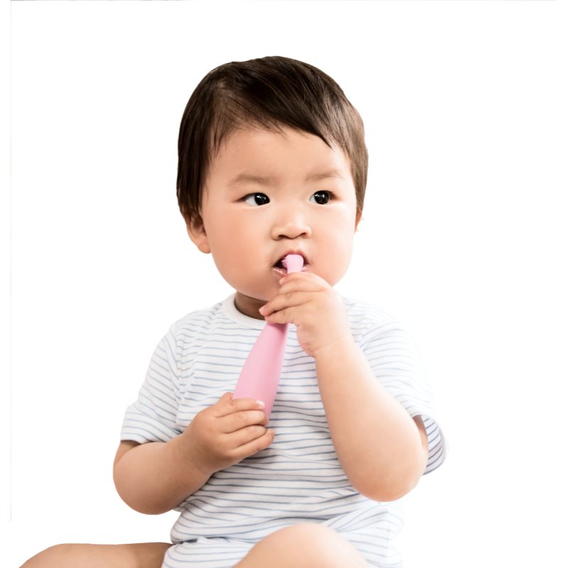FOREO Issa™ Baby електрична зубна щітка для дітей Pearl Pink Bunny