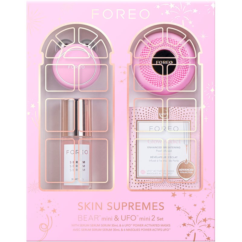 FOREO Skin Supremes BEAR™ mini & UFO™ mini 2 Set Set für die Hautpflege