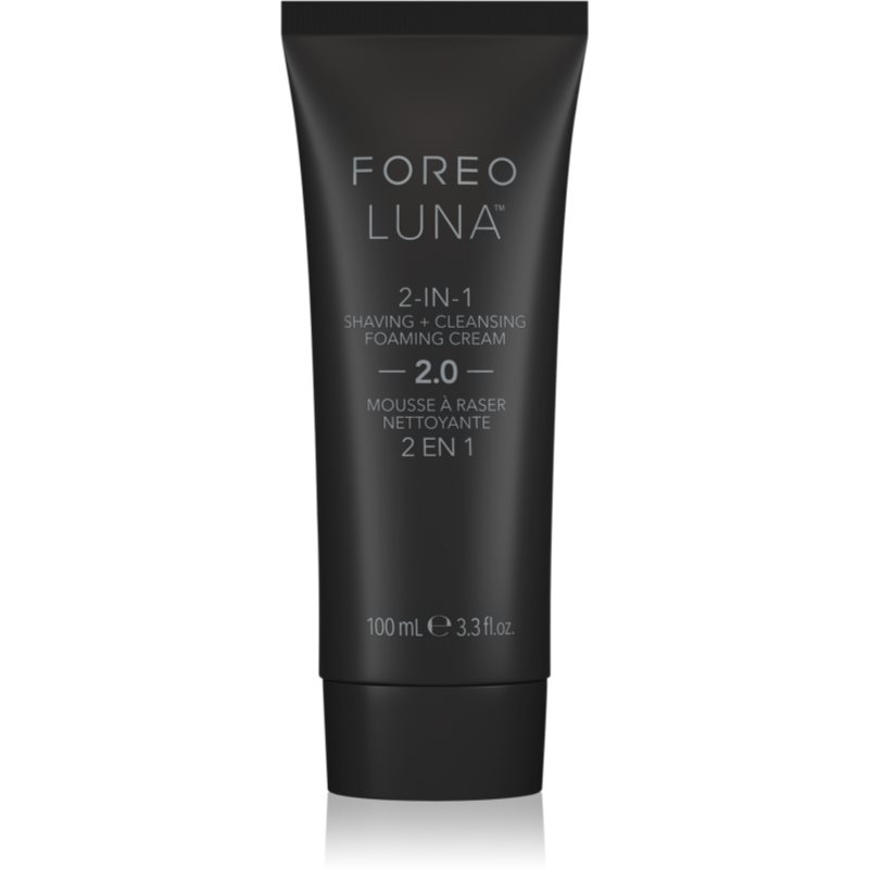 FOREO Luna™ 2in1 Shaving + Cleansing Micro-Foam Cream krém na holenie 2 v 1 pre mužov 100 ml