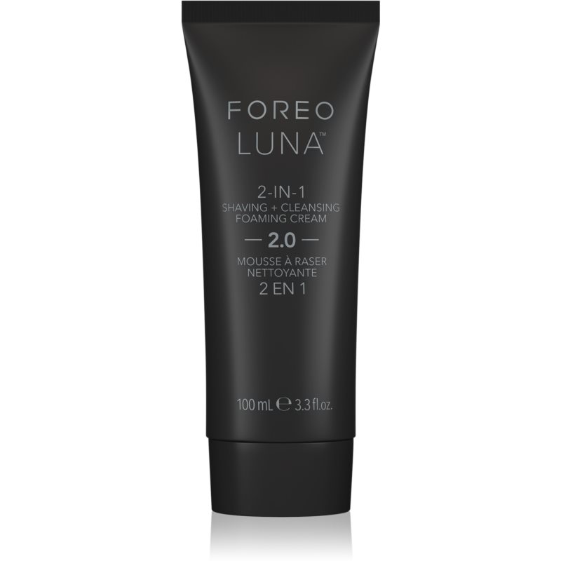 FOREO Luna™ 2in1 Shaving + Cleansing Micro-Foam Cream Shaving Cream 2-in-1 For Men 100 Ml