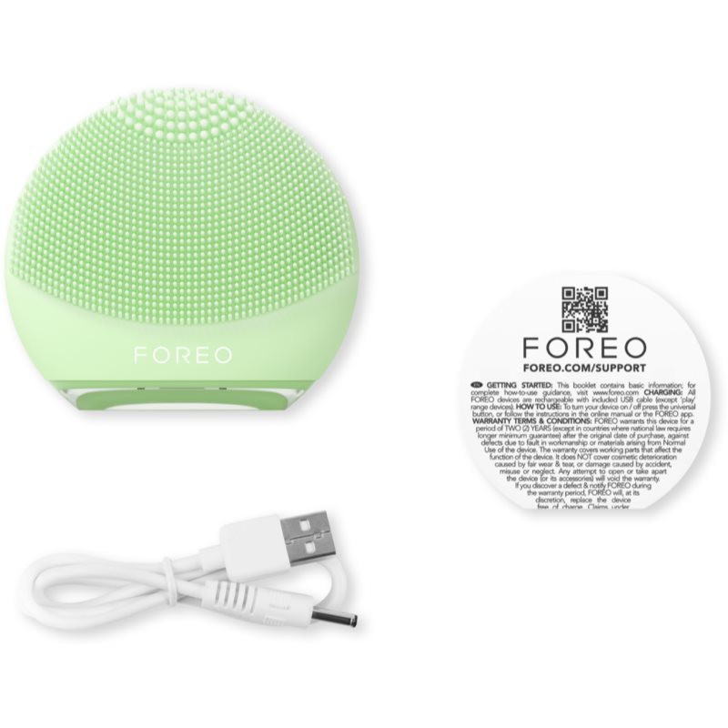 FOREO LUNA™4 Go Sonic Skin Cleansing Brush For Travelling Pistachio