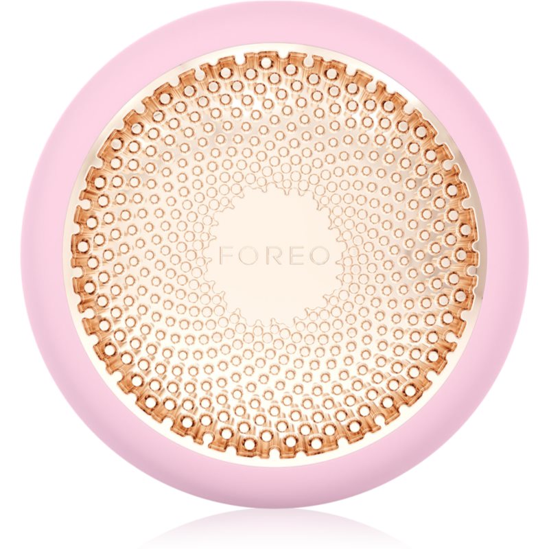Foreo ufo™ 3 5-in-1 szónikus készülék az arcmaszk hatásának felgyorsítására pearl pink 1 db