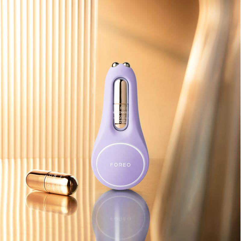 FOREO BEAR™ 2 Eyes & Lips мікрострумовий апарат для тонізації для шкіри очей та губ Lavender 1 кс