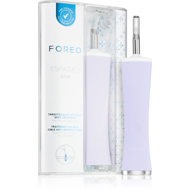 FOREO ESPADA™ 2 Plus ручка з блакитним світлом для зменшення проявів акне Lavender 1 кс