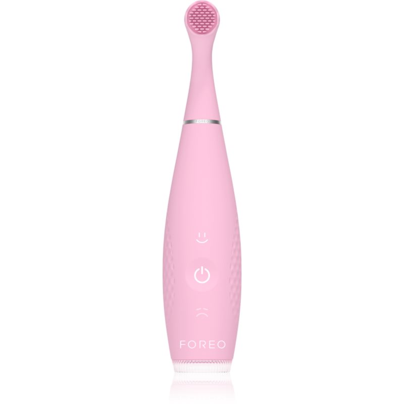 FOREO ISSA™ 4 Baby elektrický zubní kartáček pro děti od narození do 3 let Pearl Pink 1 ks
