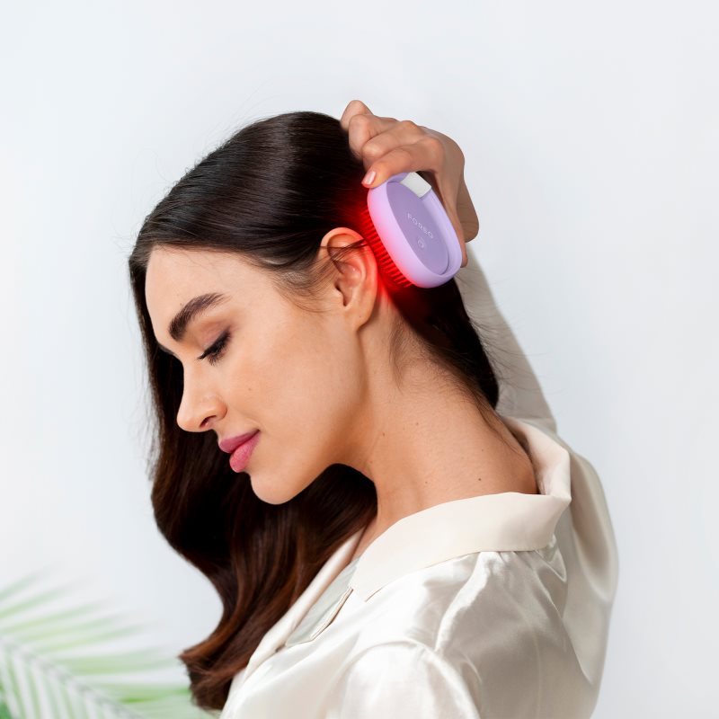 FOREO FLIP™ Play Advanced 3-in-1 hrebeň na vlasy s LED podsvietením I Lilac You 1 ks (obrázok 4)