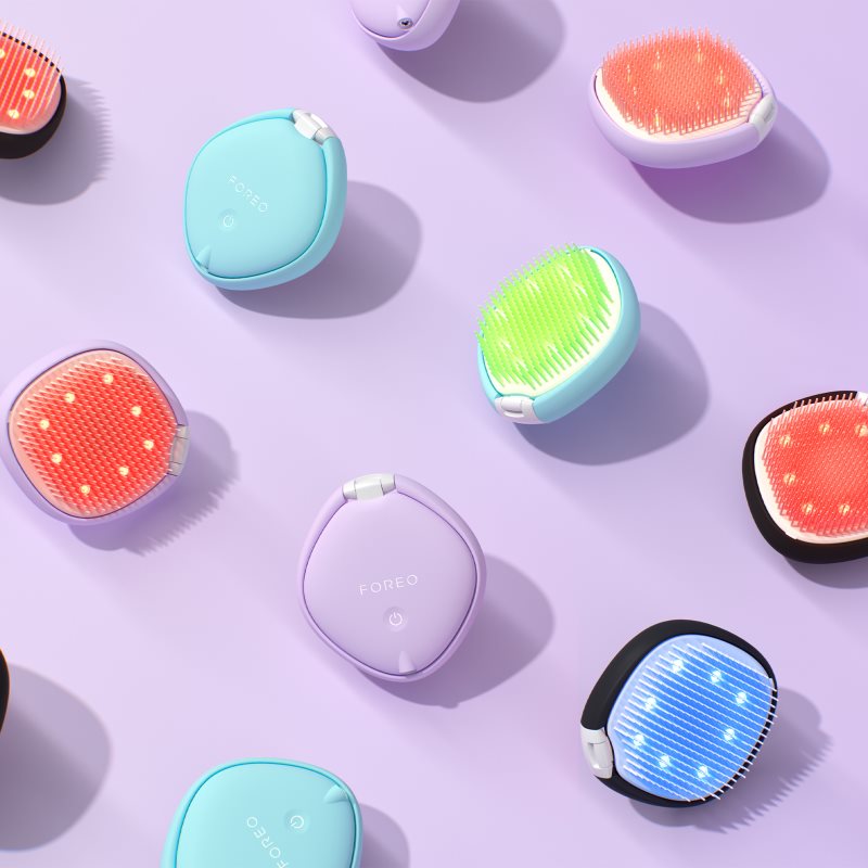 FOREO FLIP™ Play Advanced 3-in-1 hřeben na vlasy s LED podsvícením Ice Ice Baby 1 ks (obrázek 5)