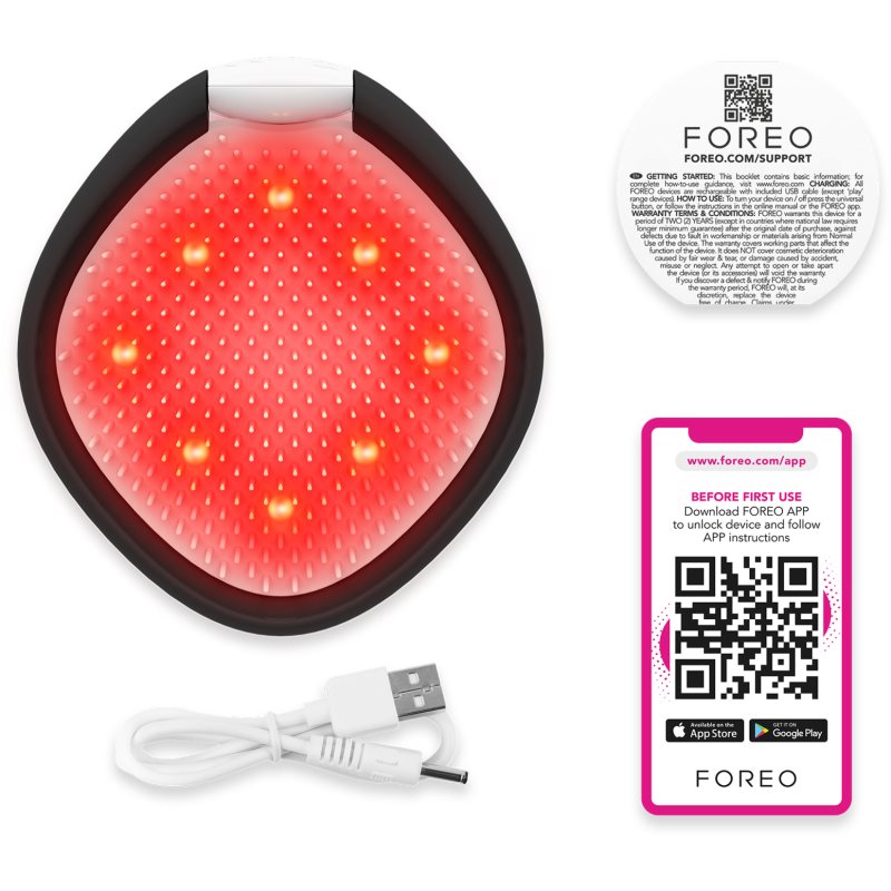 FOREO FLIP™ Play Advanced 3-in-1 hřeben na vlasy s LED podsvícením Midnight Magic 1 ks (obrázek 6)