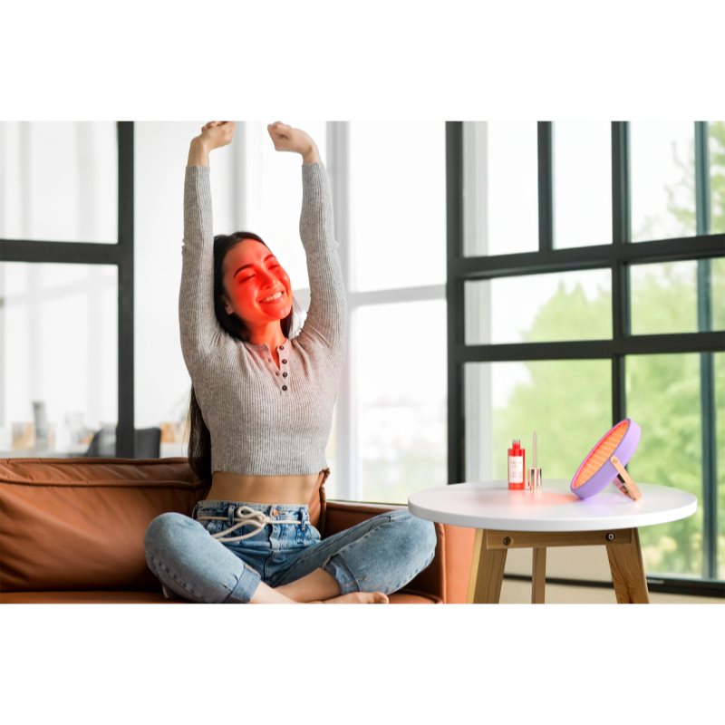FOREO UFO™ Advanced LED Lighthouse Panel zabudovaná LED svetelná terapia Deep NIR, NIR, Red, Blue & Amber LED Light Therapy 1 ks (obrázok 6)