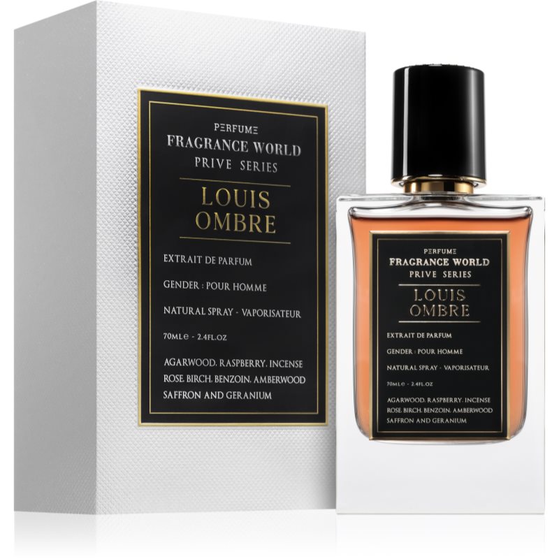 Fragrance World Prive Series Louis Ombre Eau de Parfum für Herren 80 ml